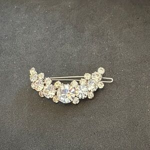 Vintage Crystal Rhinestone Hair Accessory Clip  (1950-1960)